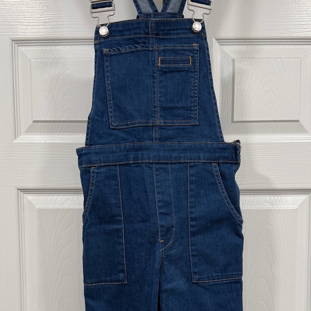 Gap Stretchy Skinny Flare Overalls - Picture 3 of 5